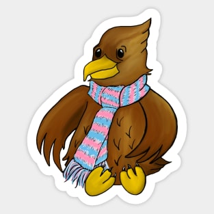 Trans Eagle Mascot Sticker